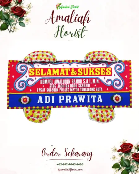 Papan Bunga Ucapan Selamat Botorejo